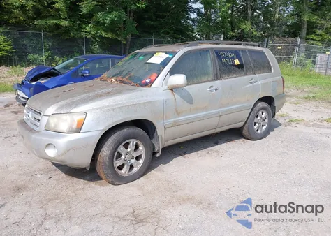 2004 Toyota Highlander V6 из США, поврежденный, VIN JTEEP21A940050689